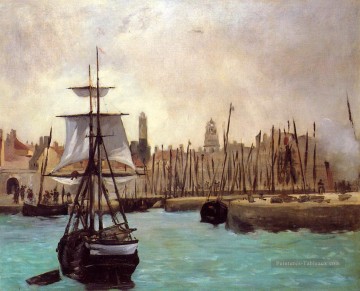 Édouard Manet œuvres - Le Port de Bordeaux 2 Édouard Manet